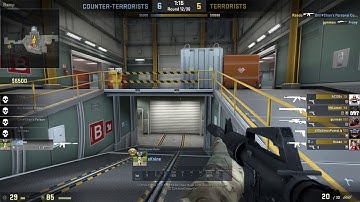 CSGO 1v5 Ace nuke