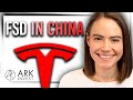 ARK Invest: Tesla FSD in China vs. The Competition