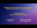 Leading School Transformation Through Continuous Professional Development in ZPHS, Telangana
