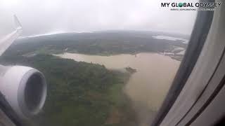 Landing in Port Blair Airport from Kolkata through Spicejet flight