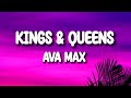 Ava max  king  queen lyric