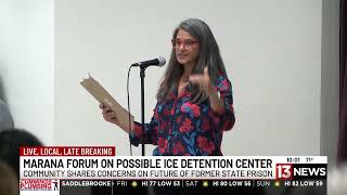 Community forum held about possible ICE detention center in Marana