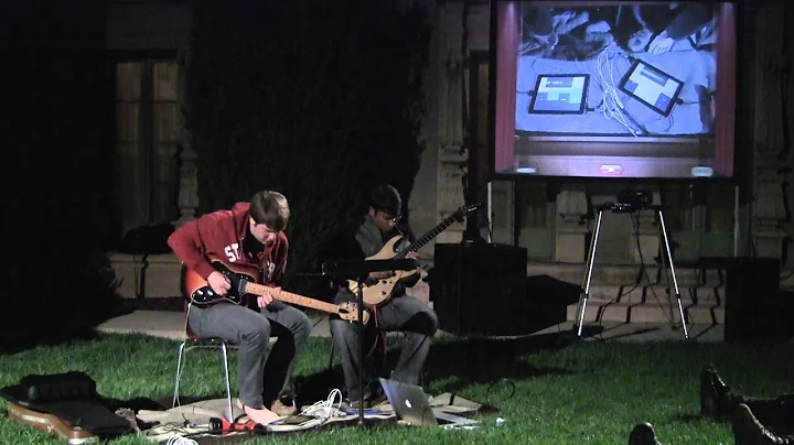 Shimmering Horizons for two guitars and iPad proce...