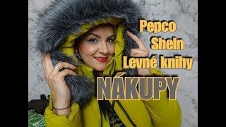 NÁKUPY oblečení, dekorace, knihy // Pepco, SheIn, Levné knihy