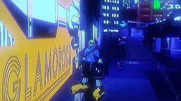 I found a glitch in 99th street (Jet Set Radio Future)