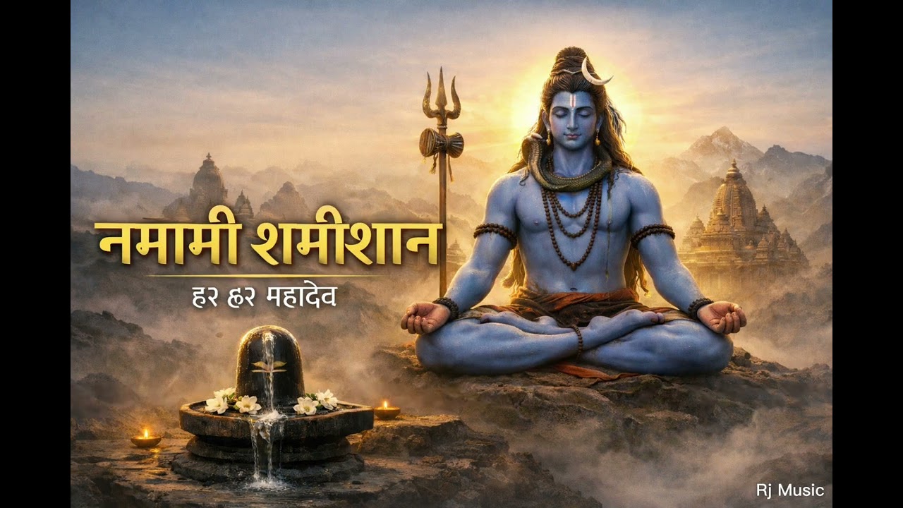 Namami Shamishan Nirvan Rupam....। नमामी शमीशान स्तोत्रम ।...  #mahadev#stotram#shiv#mahakal#hindu 
