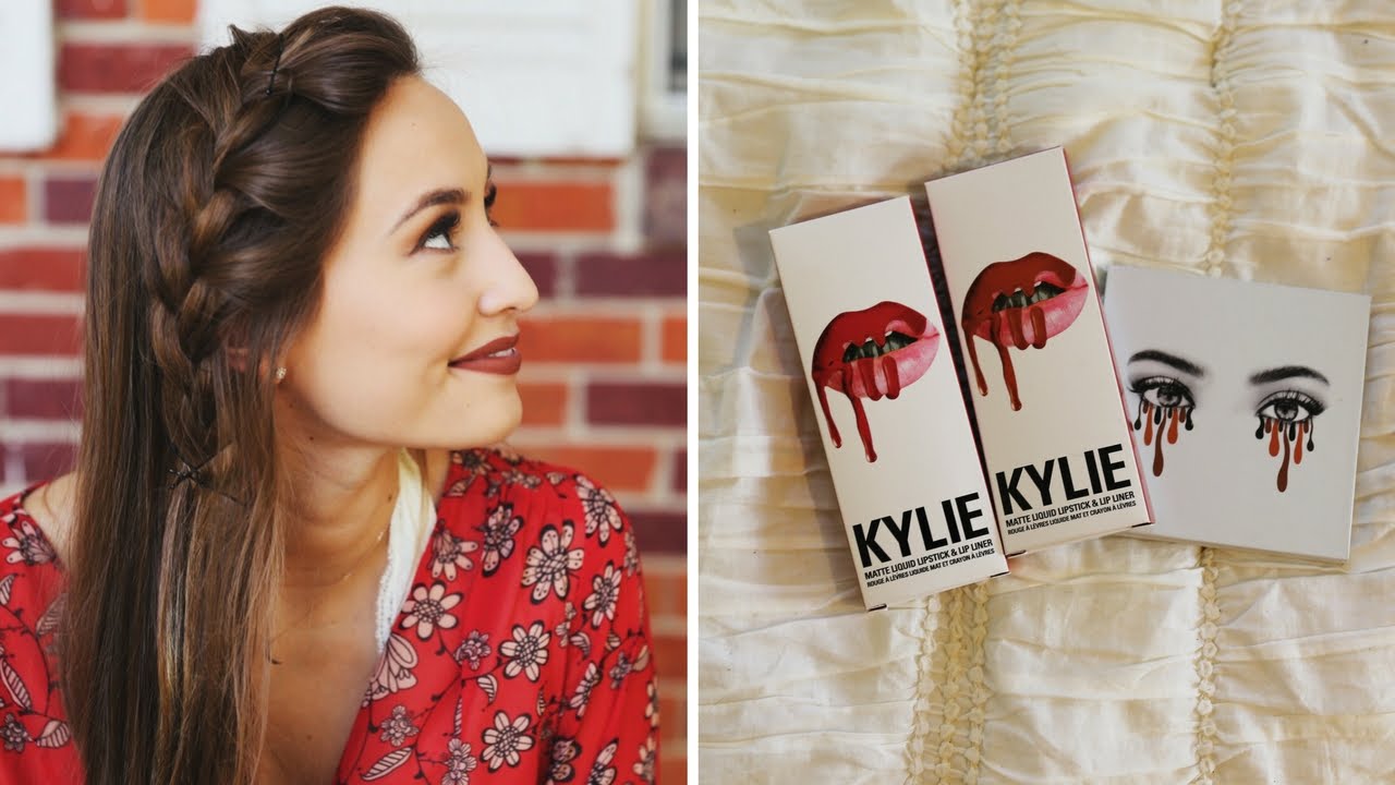 TRYING KYLIE COSMETICS | Kristin Lauria