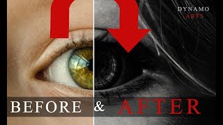 Photoshop CC Tutorial: How to create a Before & After Split Style Image