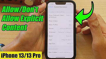 iPhone 13/13 Pro: How to Allow/Don