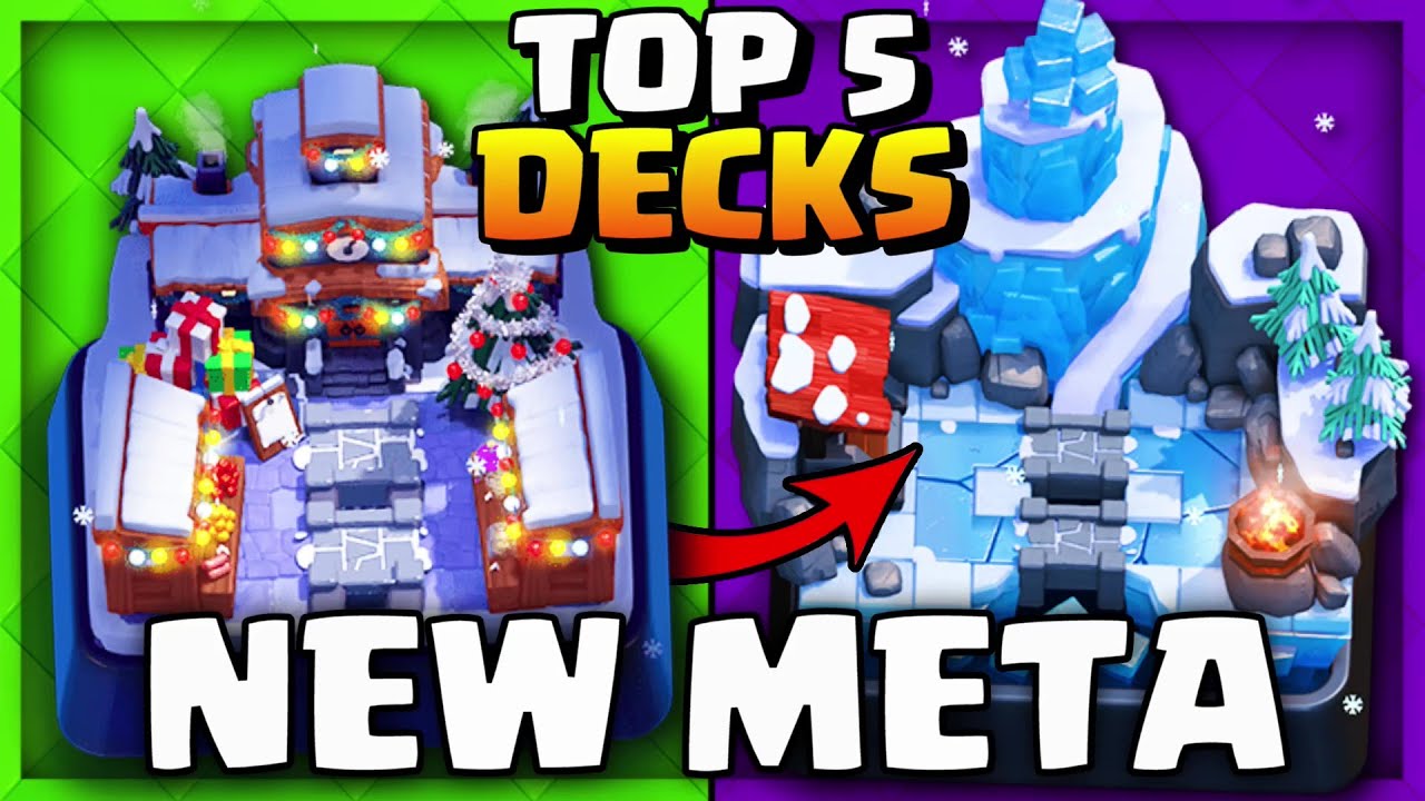 TOP 3 DECKS FOR LADDER! BEST CLASH ROYALE DECKS DESTROY OPPONENTS! 