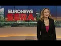 Euronews Sera | TG europeo, edizione di lunedì 13 gennaio 2020