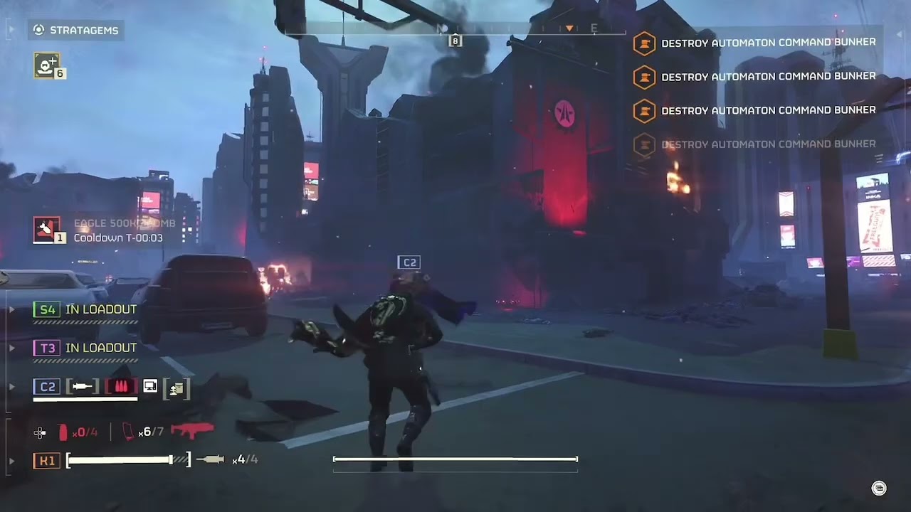 Lets Play HellDivers 2 on XboxSeriesX Episode 69: Command Bunker Destruction 