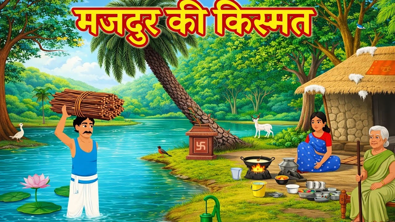 मजदुर की किस्मत | Majdur ki kismat | Hindi story |Hindi kahani....
