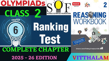 | Class 2 | Reasoning | Workbook | Chapter 6 | Ranking | Test | MTG | 2025 - 26 |