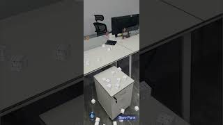 Occlusion and Collision of Real and Virtual Objects in AR | ** Free SDK Trial ** | #webxr #vr #ar