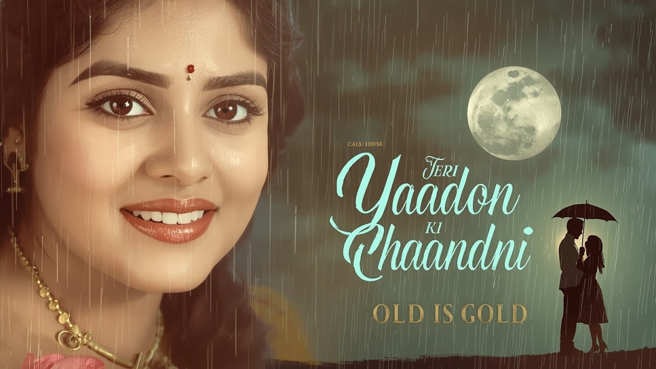 Teri Yaadon Ki Chaandni | Old Hindi Romantic Song | 60s 70s Old is gold | Classic Romance