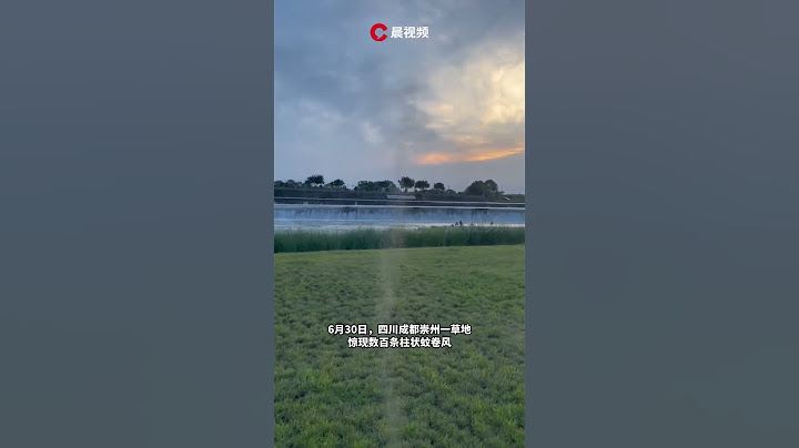 密恐慎入！成都驚現數百條柱狀“蚊蟲龍捲風” - 天天要聞
