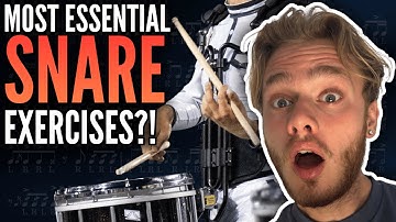 10 Most ESSENTIAL Snare Drum Exercises