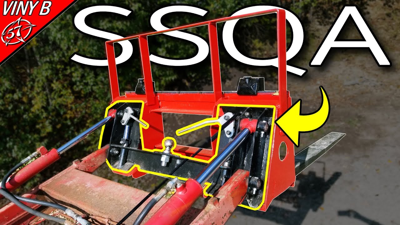 Изготовление быстросъемного крепления Skid Steer для моего трактора