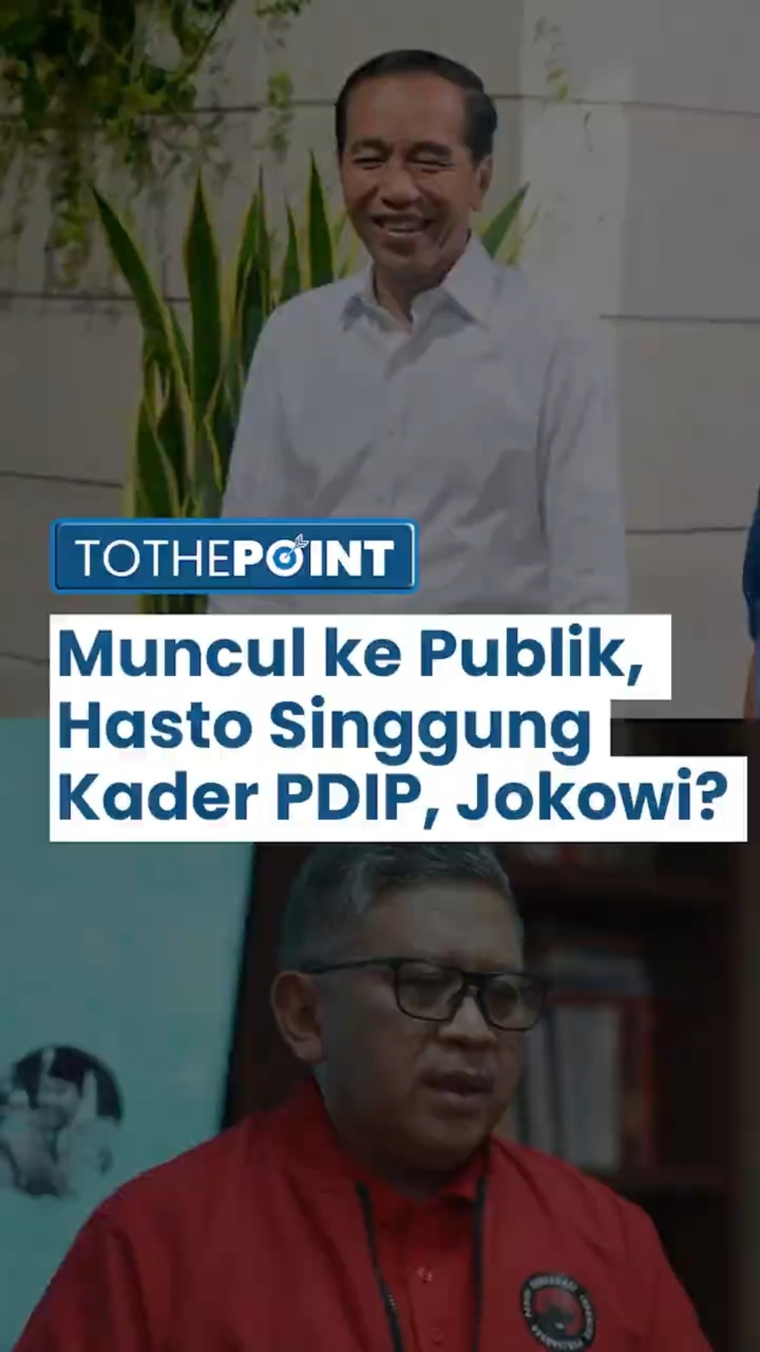 Jadi Tersangka KPK, Hasto kini Muncul dan Singgung Kader Partai PDIP 3 Periode, Sindir Jokowi?