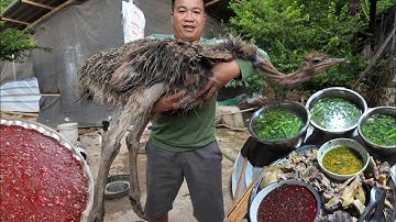 Lên Hủm Thưởng Thức Món Tiết Canh Siêu Ngon | Nhịp Sống Tây Bắc