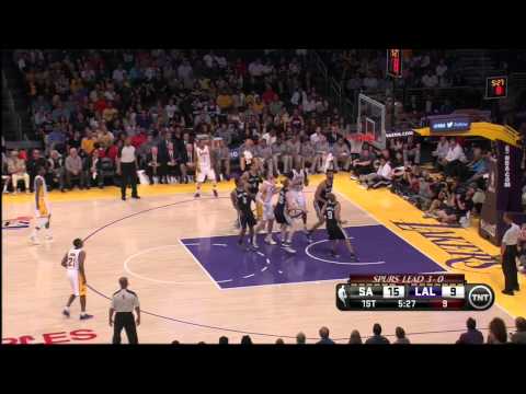 Pau Hook Shot vs Spurs