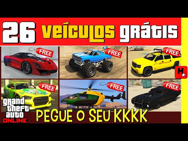 🔴Como Pegar Qualquer CARRO de GRAÇA no GTA 5 Online🏁 