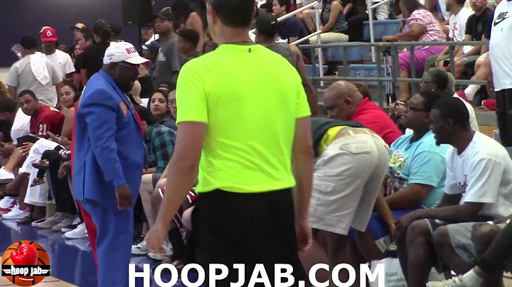 WTF CLIPPER DARRELL GETS INTO A FIGHT WITH A FAN A...