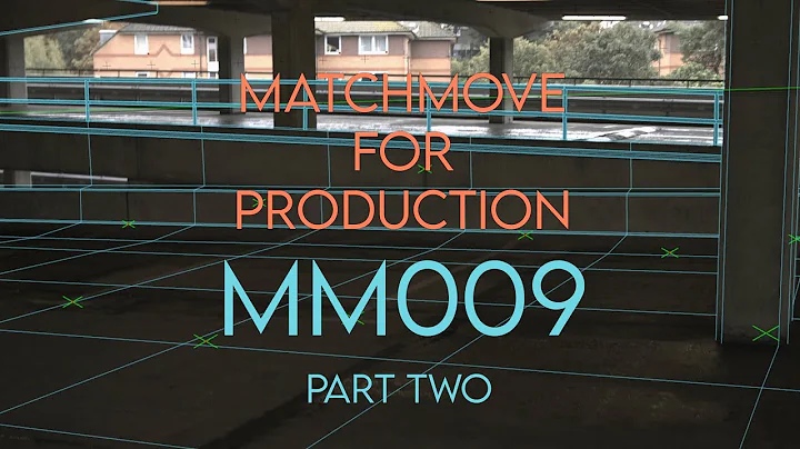 3DEqualizer - Matchmove For Production - Camera Tracking - MM009 - Part Two