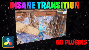 (NO PLUGINS) INSANE *Overedit Transition* for Fortnite Montages | DaVinci Resolve (Free Presets)