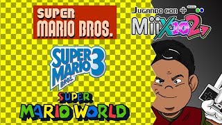 Jugando con Miixtendo: Speedrun Saga Super Mario (2D)