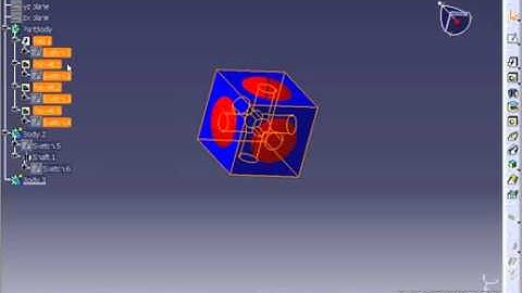 Tutorial Catia 101  Boolean Remove   YouTube