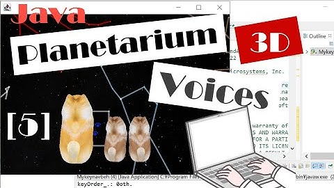 Java 3D: How to Make Leo Tell His Brothers Constellation Names (with SRC)