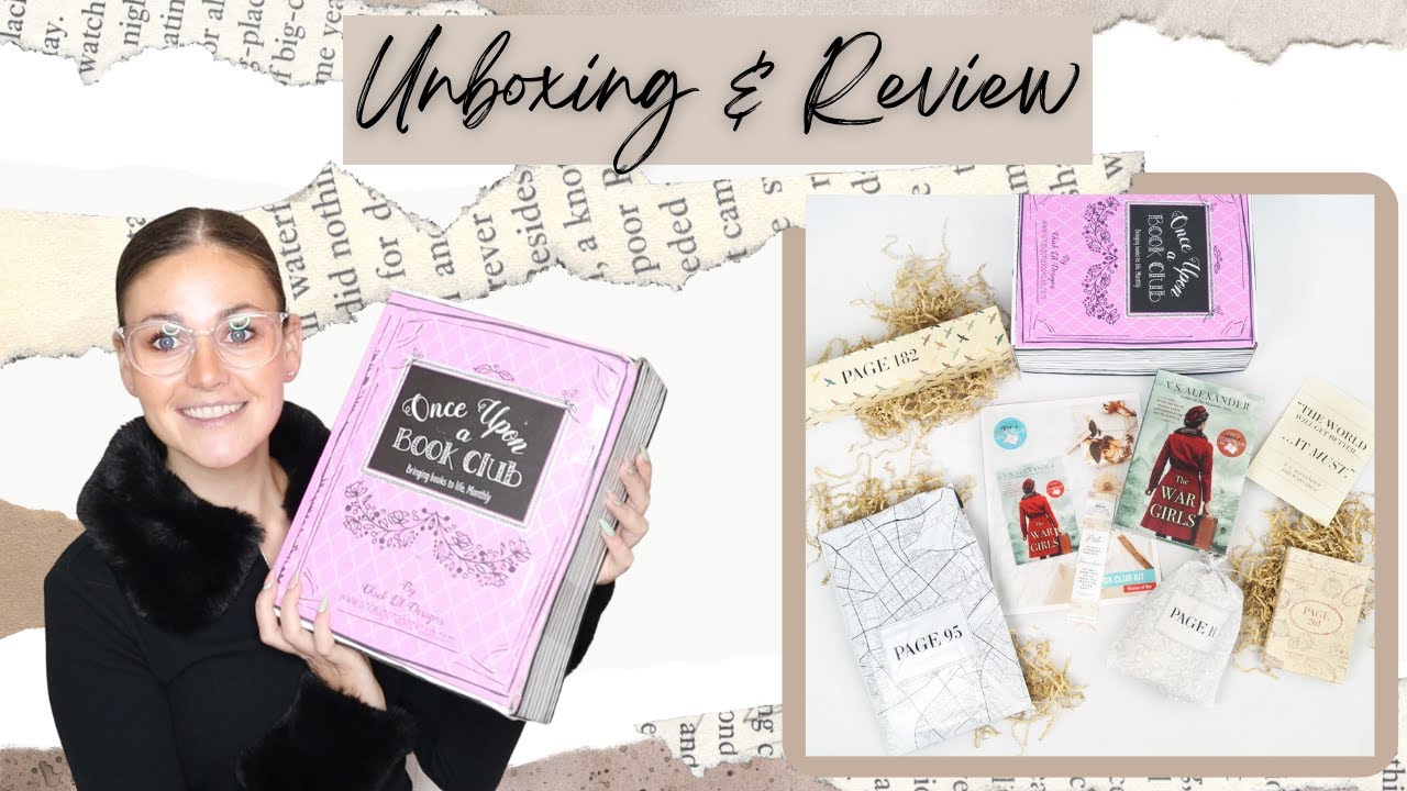 Book Subscription Boxes & Bookish Gifts - Once Upon a Book Club