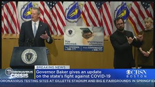 Gov. Baker Describes Conditions Necessary To Reopen Economy