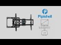 How to install the pipishell pilf3 full motion tv wall mount 