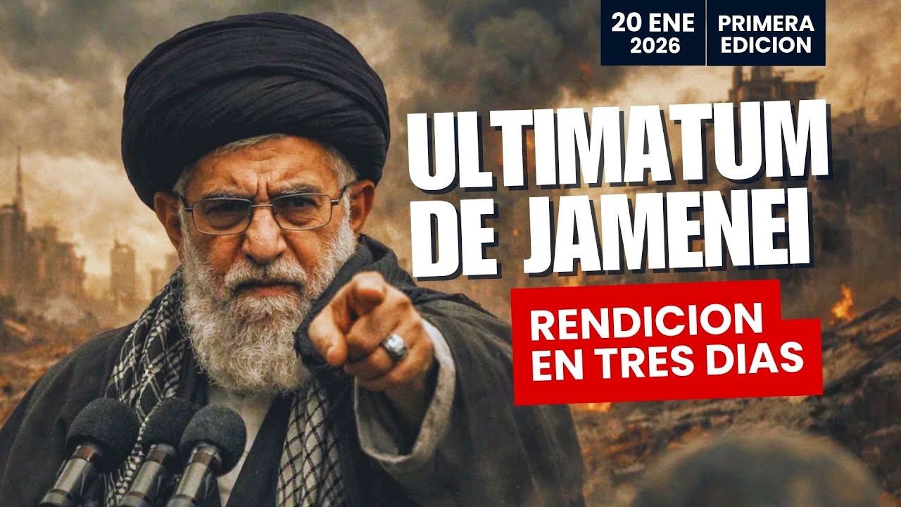 NOTICIAS DE ISRAEL | ULTIMATUM DE JAMENEI RENDICION EN TRES DIAS 