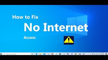How to fix WIFI connected but no internet access Windows 10