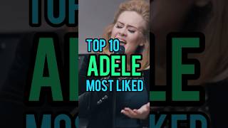Top 10 Adele&#39;s Most Liked Songs #adele