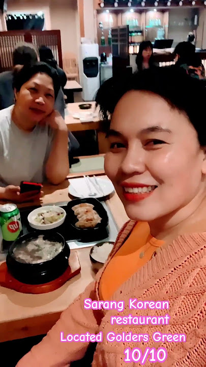 #r #sarang Korean restaurant