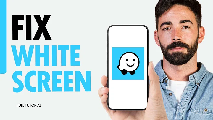 How To Fix White Screen On Waze Navigation & Live Traffic App 2024