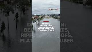 Milton’s destruction: Beached boats, ripped-off roofs, flattened houses