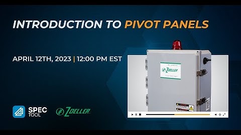 Introduction to Pivot Panels with Zoeller