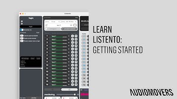 LISTENTO | Getting Started | Audiomovers
