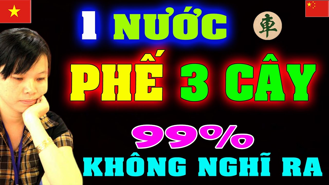Ván cờ KỶ LỤC của Ngô Lan Hương, 1 Nước PHẾ cả 3 Cây Chiến, Quá kinh khủng | Cờ tướng Việt