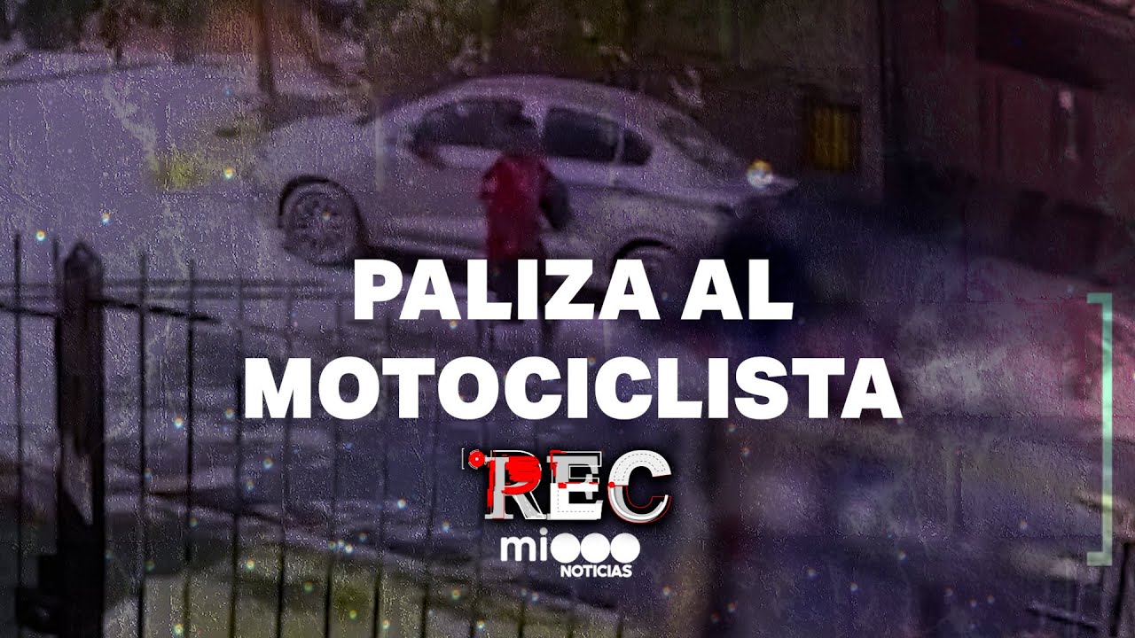 PALIZA AL MOTOCICLISTA - PIRAÑAS A CULATAZOS - #REC