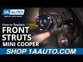 How to Replace Front Struts 2007-14 Mini Cooper