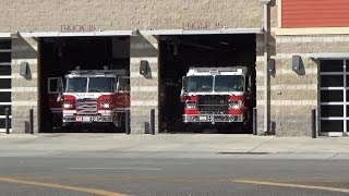 San Jose Fire Dept Engine 35 & Truck 35 Responding Code 3 AGAIN