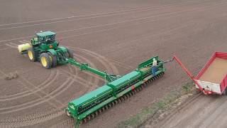 Powerline Farms - Drilling Wheat (Fall 2018)