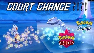 What does the move COURT CHANGE do in POKEMON SWORD AND SHIELD